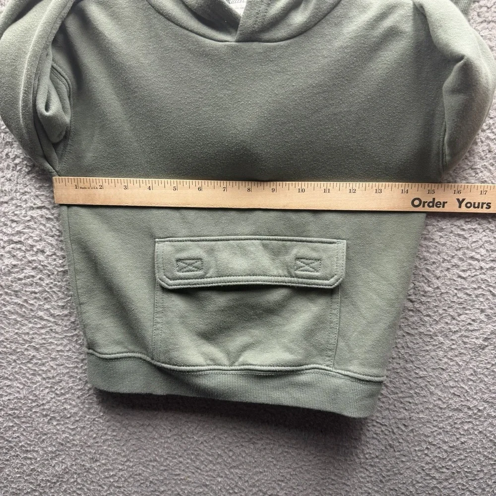Carter's Hoodie Toddler Boy Size 4T Green Cargo Style Pocket Pullover Hoodie 4T
